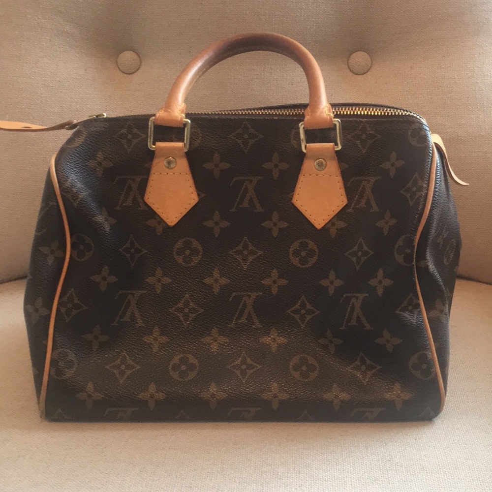 Louis Vuitton monogrammed canvas Speedy 25